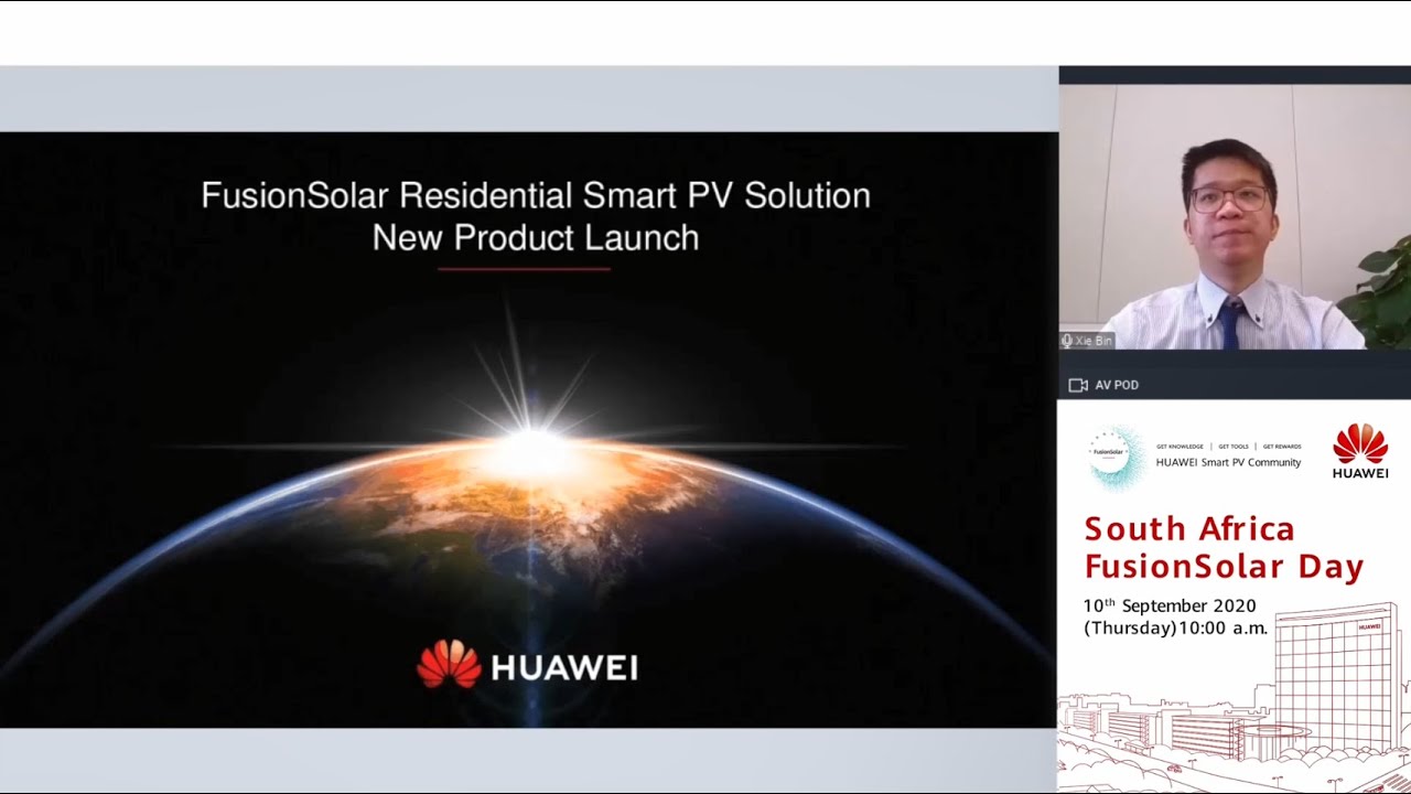 [Recording] 10 Sep. FusionSolar Day Webinar: Residential Smart PV Solution