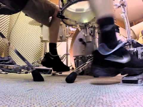 280 bpm Doublebass Singlestrokes