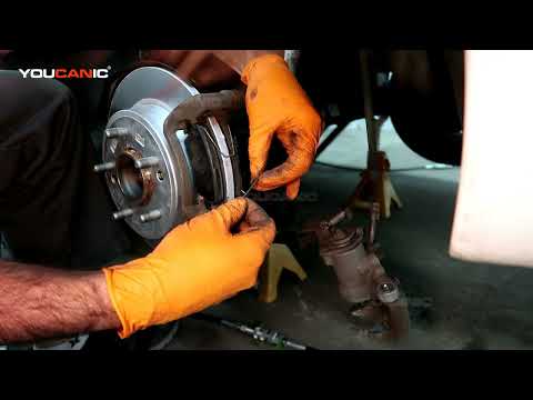 2019-Present Kia Forte Rear Brake Pad and Rotor Replacement