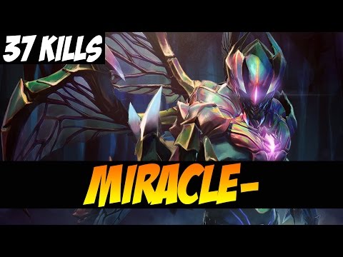 MIRACLE- PLAYS NIGHT STALKER WITH 37 KILLS - Dota 2