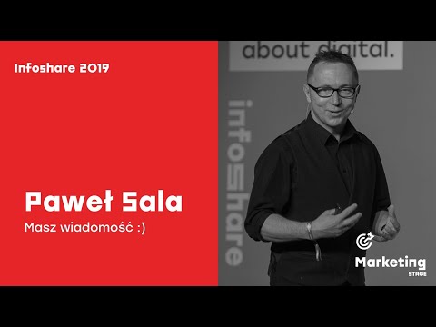 Infoshare 2019: Paweł Sala - Masz wiadomość :)