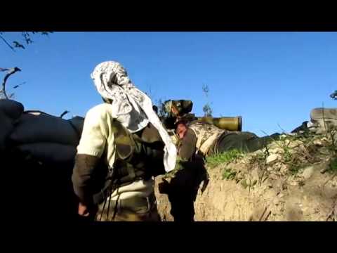 استهداف دبابات النظام بصاروخ كونكرس في جبل التركمان في ريف اللاذقية من قبل لواء هنانو