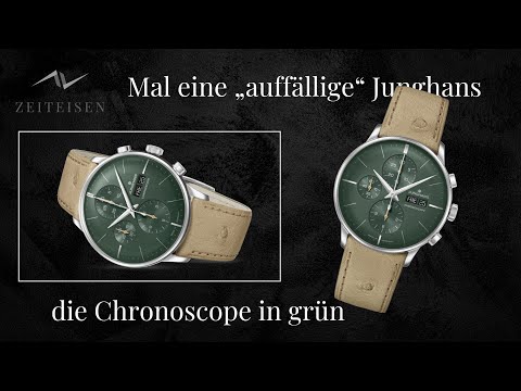 Video Review zur Junghans Chronoscope in grün