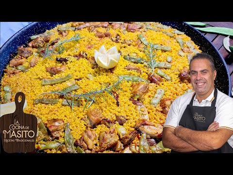 Valencian Paella, the most popular and talked-about recipe, with all its tricks
