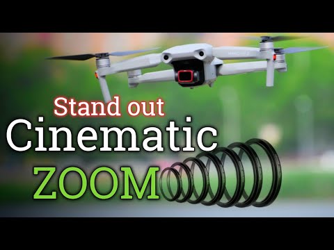 5 Simple Mavic Air 2  Dolly Zoom Shots for Everyone!