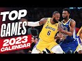 NBA's BEST GAMES of the 2023 Calendar Year!