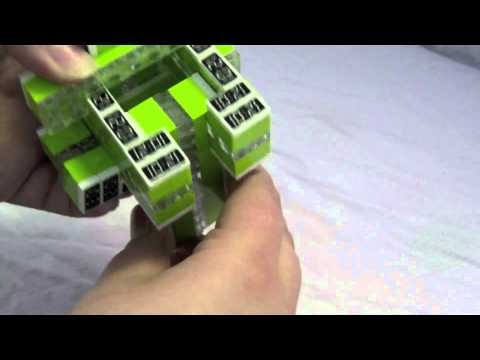 12 Piece Lego Interlocking Puzzle (Lime Time)