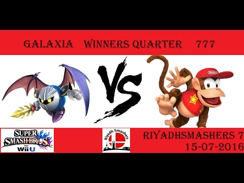 777 (Diddy) Vs Galaxia (Metaknight) - Winners Quarter