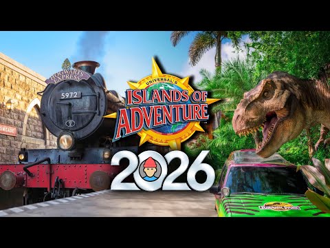 Universal Islands of Adventure RIDES & ATTRACTIONS | 2026 | Universal Orlando Resort