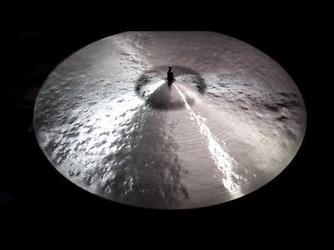 22 Rustico Sledged Half Turk, 2285g - Handcrafted Cymbals by Craig Lauritsen