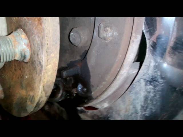 Замена Колодок Ручника Кайрон СаньЕнг