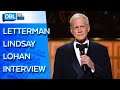 David Letterman's 2013 Interview With Lindsay Lohan Sparks Backlash