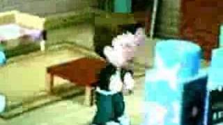 MySims (Wii) - Dancing to Holla (WWE&#39;s Kelly Kelly Entrance)