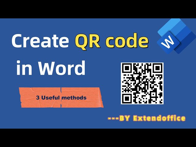 How To Create Qr Code In Microsoft Powerpoint Word Excel
