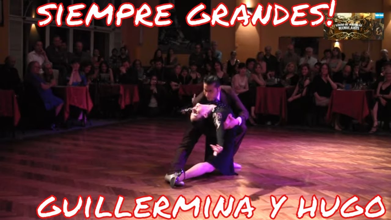 Video thumbnail for Tango show baile Guillermina Quiroga y Hugo Daniel en Salón Caning, Parakultural milonga