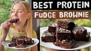 Delicious & Moist PROTEIN FUDGE BROWNIE Recipe | Foreign Kitchen