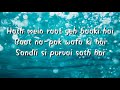 Husn Parcham Lyrics Zero Shah Rukh Khan Katrina Kaif Zero Husn Parcham Lyrics Husn Parcham