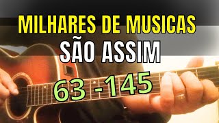 Aprenda O TRUQUE DO  145-63 e toque de ouvido no violão