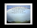 Grace be with you all by Michael Card with lyrics