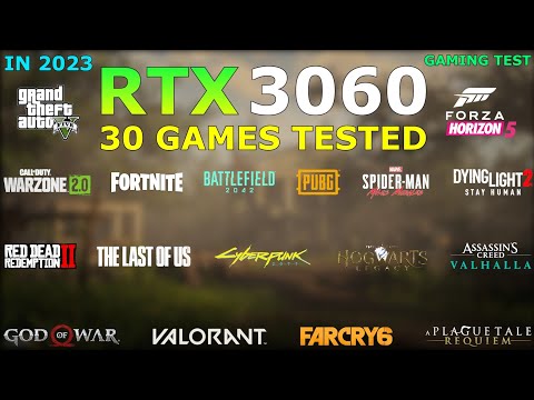 RTX 3060 12GB - 30 Games Tested - a 1080P Gaming Beast?