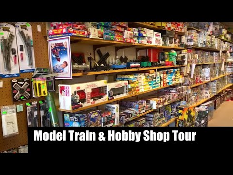 Model Railroading and Hobby Shop Tour  -  What Will We Find?