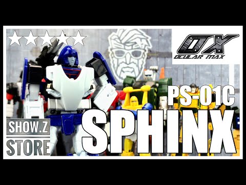 Mastermind Creations Ocular Max PS-01C SPHINX Cell Transformers Masterpiece Mirage Cartoon Version