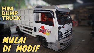 YANG DITUNGGU TUNGGU.. AKHIRNYA MINI DUMP TRUCK MULAI DI MODIF.. MINTA SARANYA DONG..