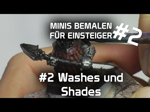 Tutorial: Miniaturen bemalen für Anfänger  | Washen | How to paint | DICED