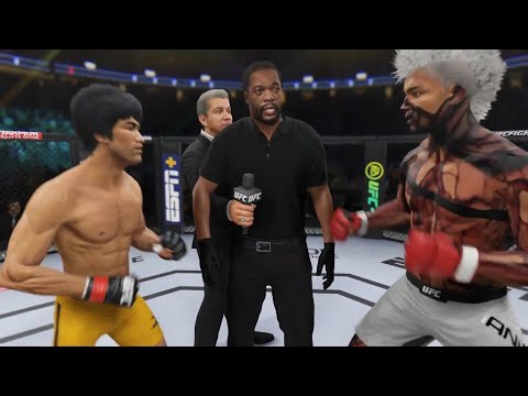 Bruce Lee vs Boy Anime (EA Sports UFC 4)