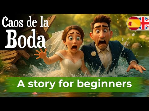 LEARN SPANISH Easily with Funny Story (А1-А2) - El caos de la Boda