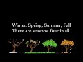 Winter, Spring, Summer, Fall