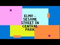 Elmo Sesame Street In Central Park