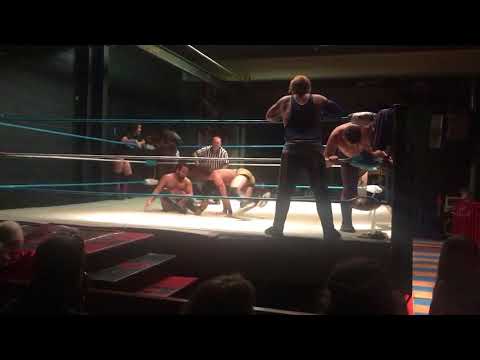 Brandon Espinosa, Kid Thunder, & Joey Venom vs Johnathan Wolf, Calvin Tankmen, & Sage Cainan