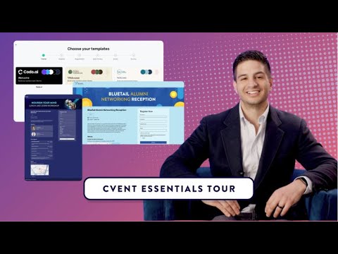 Cvent Essentials product tutorial