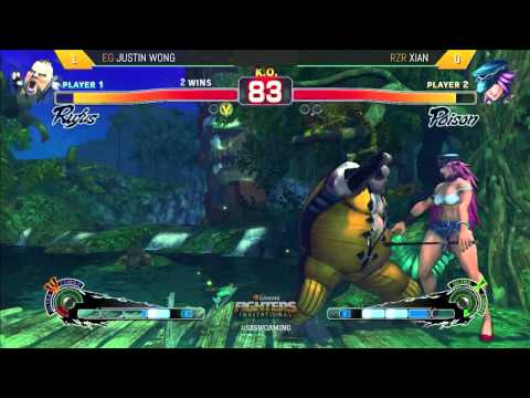 SXSW 2015 USF4 - Justin Wong (Rufus) vs Xian (Elena, Poison)