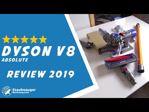 Dyson V8 Absolute Test (Review) - Was leistet der Akkustaubsauger von Dyson ?