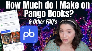How Much do I Make on Pango Books? How Does Shipping Work? & Other FAQ
