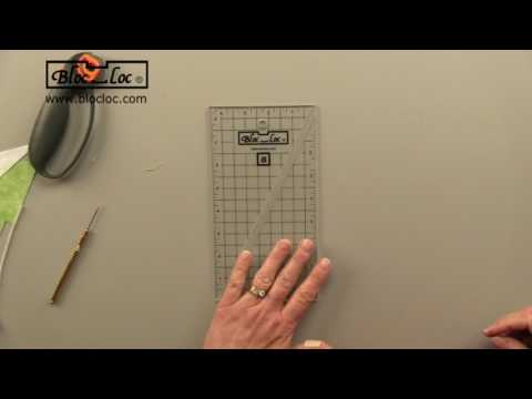 Bloc Loc Half Rectangle Triangle Ruler How To Video