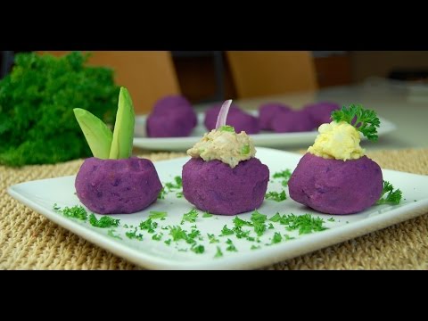 How to Make Purple Potato Causitas (A Peruvian Winning Appetizer)