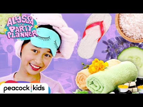 How to Throw a Spa Party! (DIY Eye Masks + Slippers) | ALYSSA THE PARTY PLANNER