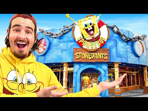 I Went To SpongeBob StorePants! (Coolest Store EVER!)