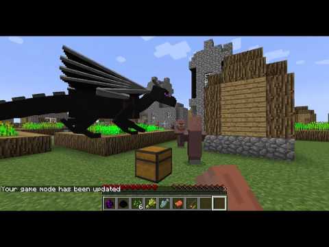 Minecraft ITA - Cavalcare un Ender Dragon? Si può fare! - MOD #1