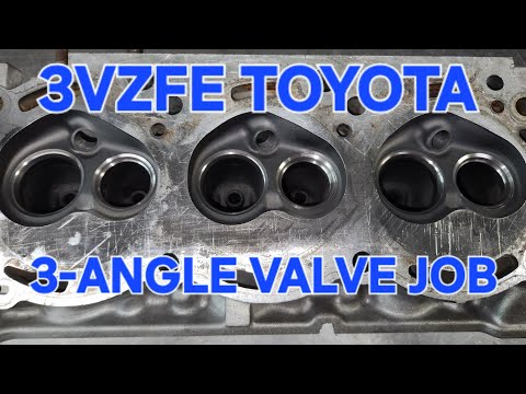 HOW TO DO A 3-ANGLE VALVE JOB 