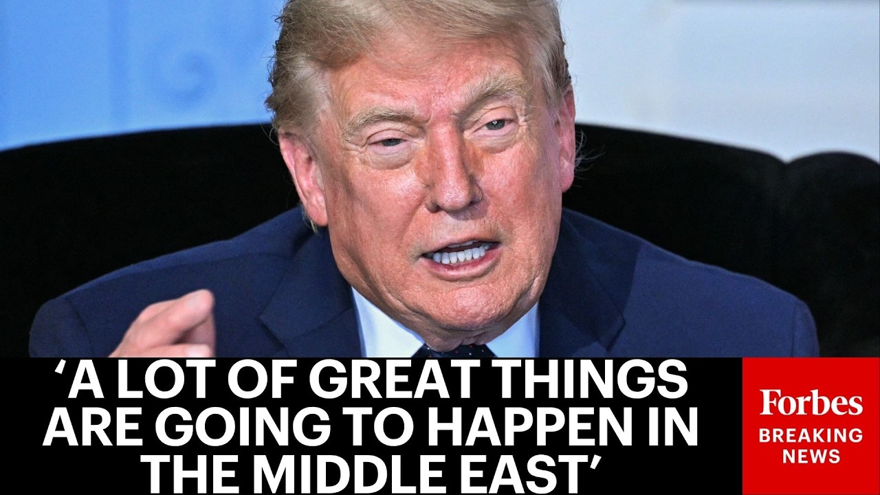 Video | 'Ships Are Starting To Go Out': Trump Discusses Strait Of Hormuz Following The Iran Peace Deal