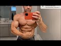 LEANER BY THE DAY - DAY 7 - BIG CHEST AND BOXING TRAINING - ALL MEALS EATEN