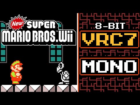 Castle Theme - New Super Mario Bros. Wii [8-Bit Remix, VRC7]