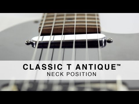 SUHR CLASSIC T ANTIQUE™ - NECK POSITION