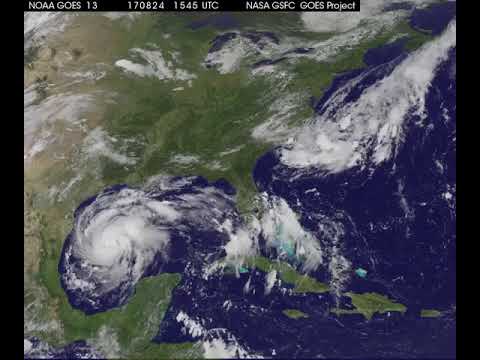 Preview frame of the video “Hurricane Harvey Strengthens”