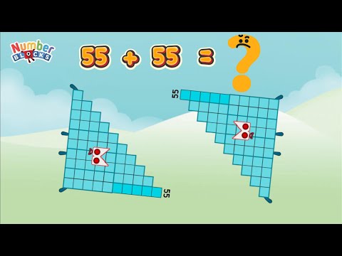 TWO SAME STEP SQUAD NUMBERBLOCKS ADDITION | FIND THE SUM OF 2 NUMBERS | LEARN TO COUNT | COLORART_ID