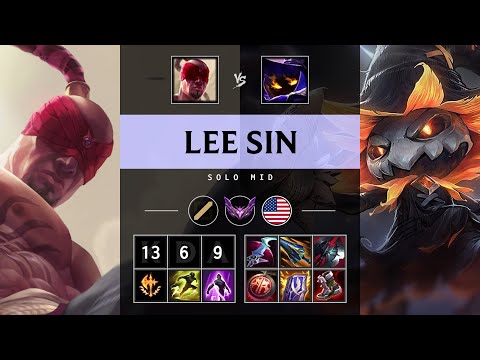 Lee Sin Mid vs Veigar - NA Master Patch 25.10